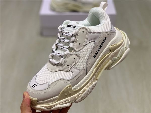 

paris home new autumn and winter women's thick-soled sneakers men's casual shoes couple wild fashion tide shoes many colors to cho, Black
