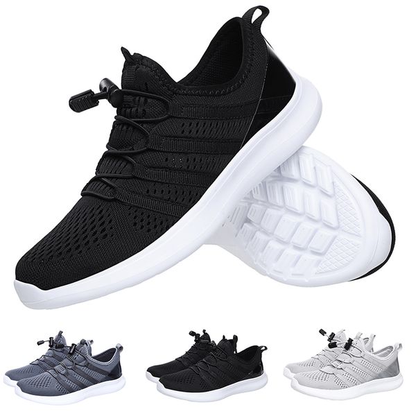 Ücretsiz kargo 2020 kadın erkek koşu ayakkabıları siyah gri spor eğitmenler koşucu sneakers ev yapımı marka çin boyutunda 39-44