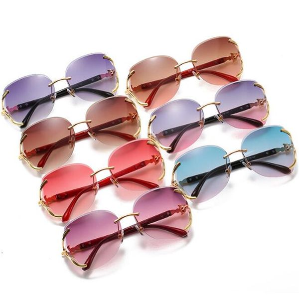 

2020 summer fashion designer sunglasses luxury woman sunglasses goggle glasses uv400 7 color highly quality designer sunglasses, White;black