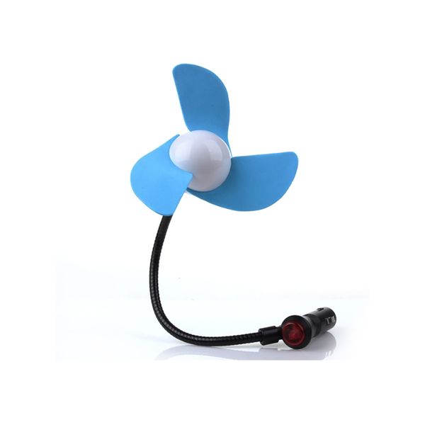 

automobile mini car fan cigarette lighter fan flexible gooseneck cooling electric 12v for vehicle
