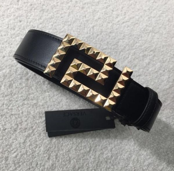 

совершенно новый оригинальный кожаный дизайнер большая пряжка мужской ремень роскошная пряжка ремень топ мода мужская натуральная кожа, Black;brown