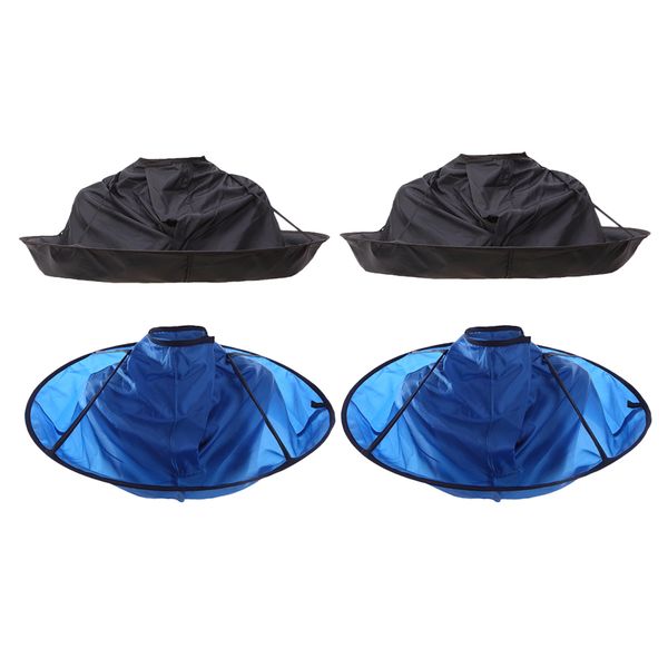 

4pcs pro hair cutting cape hair catcher hairdressing umbrella cloak kit