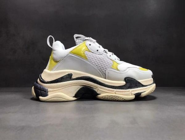 Green Most Comfortable High Top 17fw Triple S Sneaker Triple S