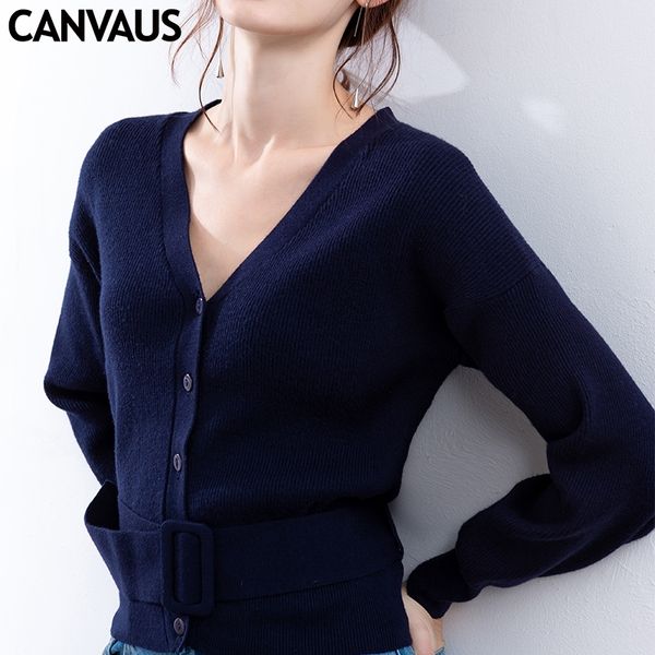 

spring autumn solid casual short knitted sweater women v-neck long sleeve single breasted cardigan korean style knit femme, White;black