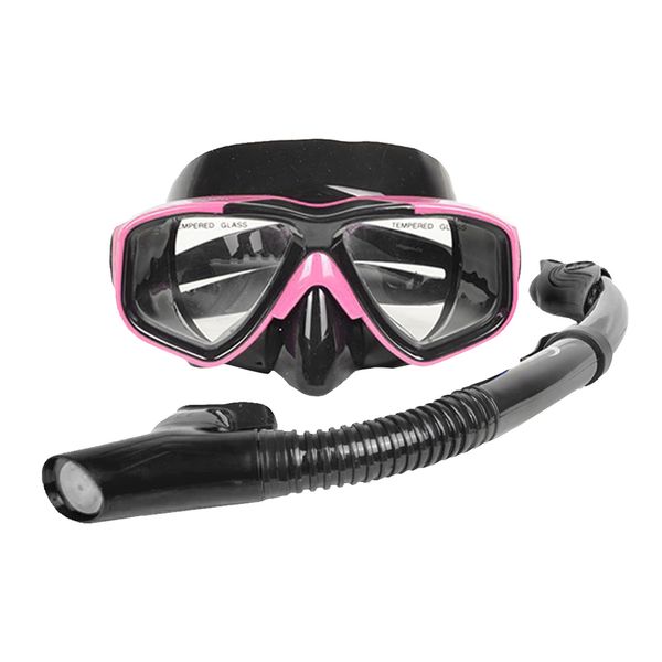

scuba diving snorkeling iving mask snorkel set for men and women - premium and professional - 4 colors