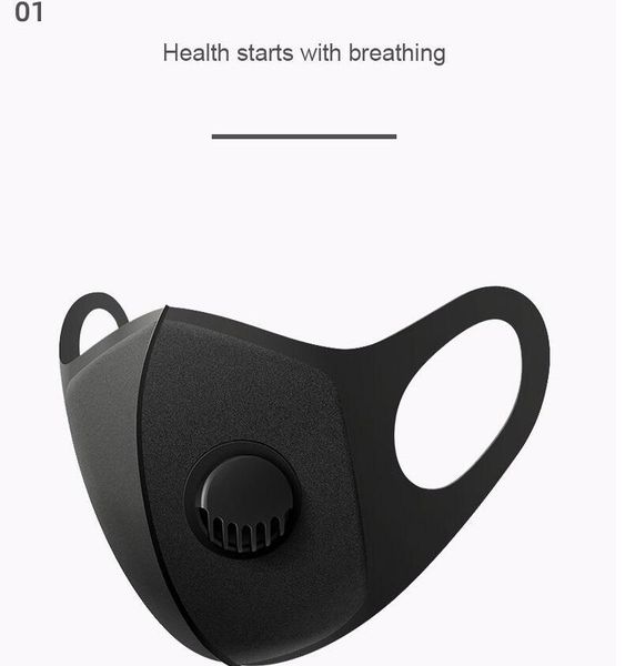 

reusable and washable face mask anti-smog activated carbon mask pm2.5 dust masks single valve mask breathable breathable dustproof and a