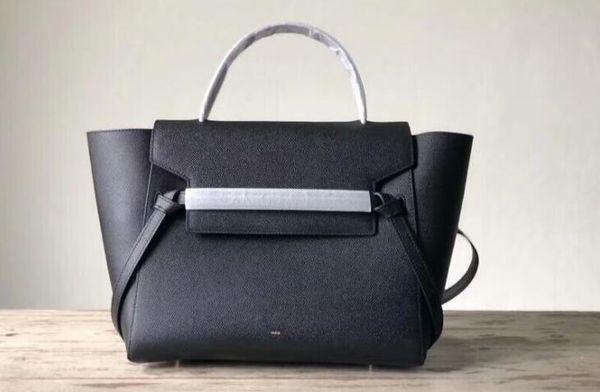 

5a quality 189103 28cm mini belt bag in grained calf kin leather 4 protective tud with du t bag dhl hipping