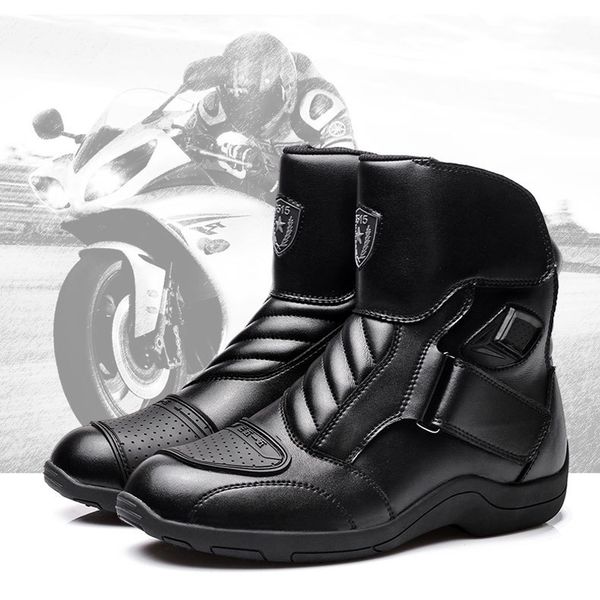 

gpcross men motorcycle boots breathable motocross off-road racing boots motorbike riding shoes black moto