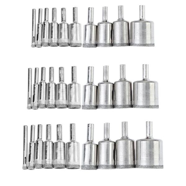 

10pcs woodworking drill bit hole saw for glass marble ceramic cutting tool support dropshipping