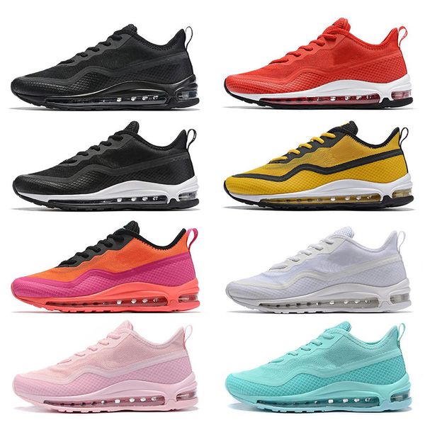 

2019 Men Women Running Shoes Gym Red Orange Sequent Pink Triple Black Yellow Outdoor Training Sports Mens Trainers Zapatos Sneakers 36-45