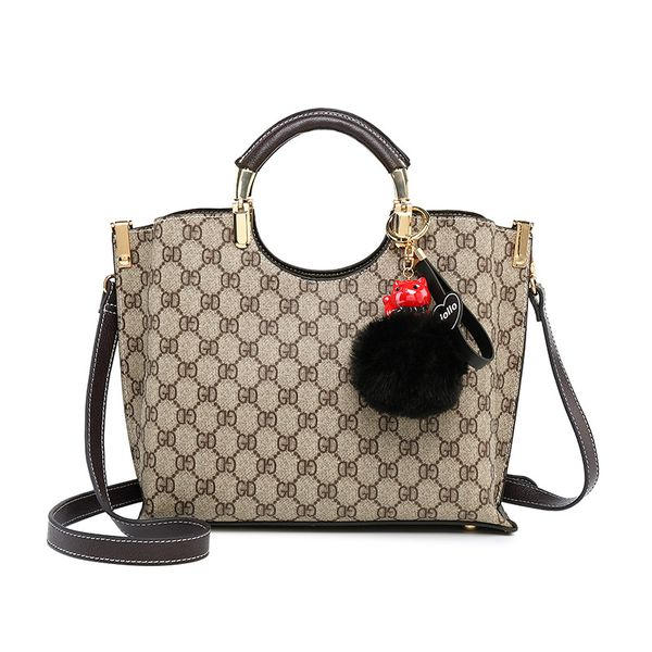 

2019 новый напечатанный ведро мешок воздуха сумки большой бренд моды наклонный пролет одного плеча женщины сумку, Black