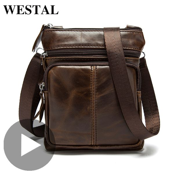 

westal shoulder messenger women men bag genuine leather office work business briefcase for handbag male female portafolio retro