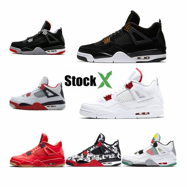 

2020 new jumpman 4 basketball shoes outdoor sports shoes gym red chicago boy 4s luxury athletic sneakers eur 28-35 #813