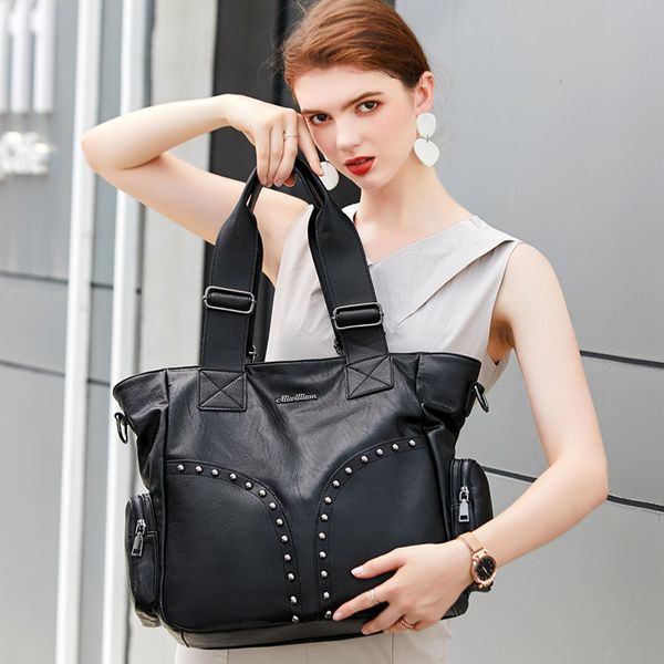 

new handbag autumn and winter fashion slant women's bag soft leather bag