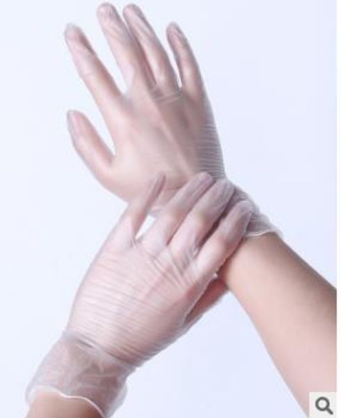 

wholesale disposable pvc gloves female protective latex rubber beauty food catering housework cleaning gloves