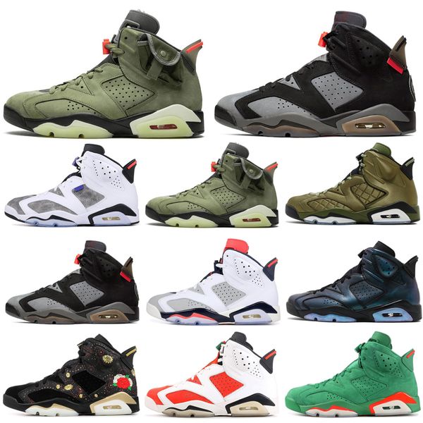 

2020 новый лазерный фуксия 6s мужчин баскетбол обувь 6 средний olive тинкер хэтфилд gatorade gatorade ltr psg мужские тренажёры спорт кроссо