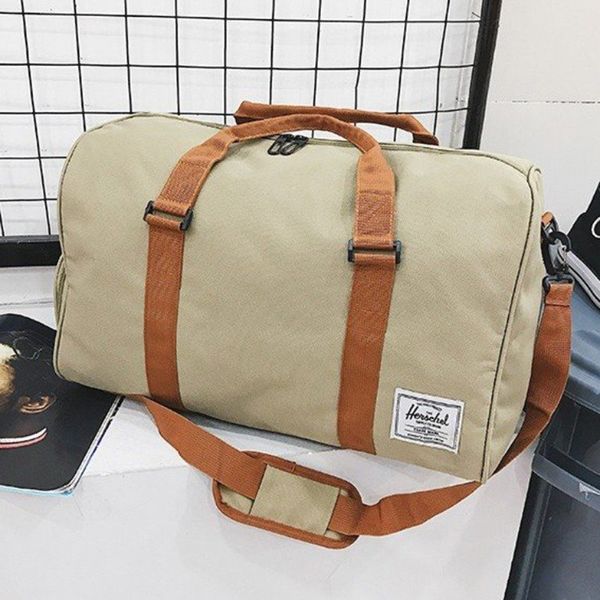 

2020 new fashion travel bag large capacity duffle bag casual simplicity luggage fitness sport weekend bags malas de viagem