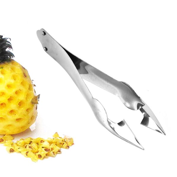 Praktische Easy Fruit Peeler Ananas Corer Slicer Cutter Edelstahl Küchenmesser Gadgets Ananas -Slicer Clips Clips