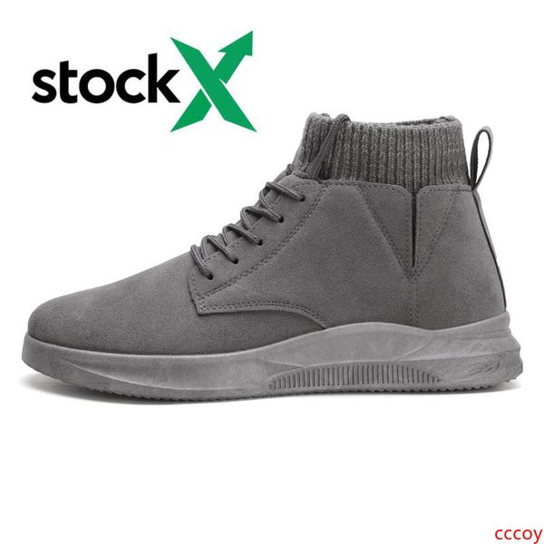 

stock x designer snow winter boots classic men women tall high for winter black white fashion wholesale sneakers size 39-44