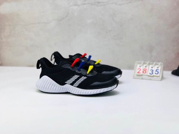 

2019 new fortarun k trainer children running shoes boy girl young kid sport sneaker size 28-35, Black