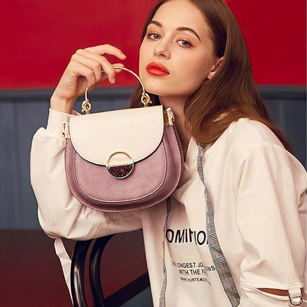 

2019 new fashion korean saddle bag fashion shoulder bagaaa006
