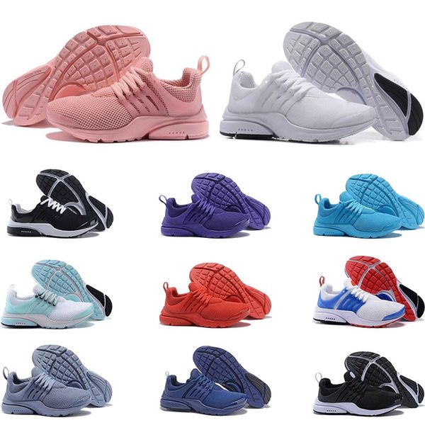 

designer running shoes for mens womens all white black pink blue yellow red wholesale sport sneaker size 36-45