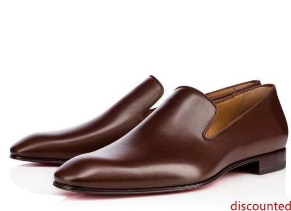 

elegant gentleman slip on dandelion sneaker flat mens business red bottom loafer luxury designer oxfords outdoor wedding party shoes