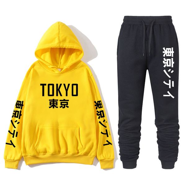

new 2019 brand sportswear fashion men and women sportswear hoodies two-piece cotton fleece hoodies + pants men, Gray