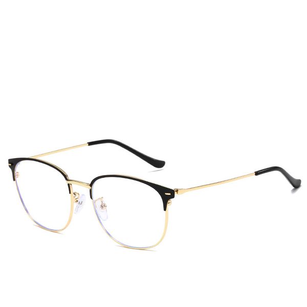 

blue light glasses men computer glasses gaming goggles transparent eyewear frame women anti blue ray eyeglasses, Silver