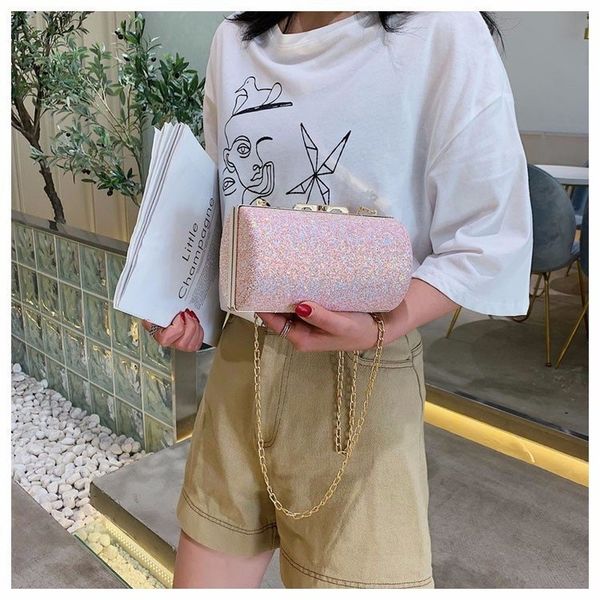 

evening bags 2021 women's dinner bag fashionable and elegant temperament ladies clutch korean version of simple