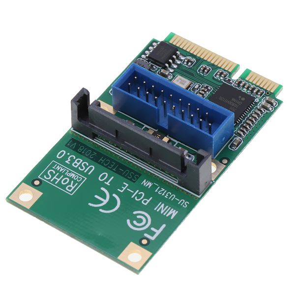 

19/20-pin usb 3.0 interfaces mini pci to usb expansion card adapter