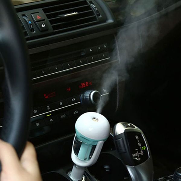 

mini car air freshener humidifier air purifier aroma and essential oil diffuser car