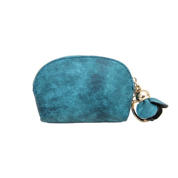 

women leather small mini wallet holder zip coin purse clutch handbag short wallet sweet style, Red;black