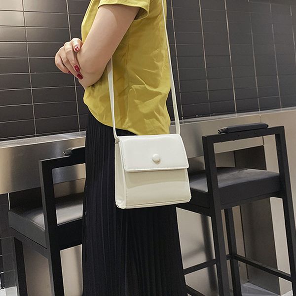 

fashion new arrival small square bag pu leather bags women shoulder messenger bags solid casual wild crossbody mini bag female