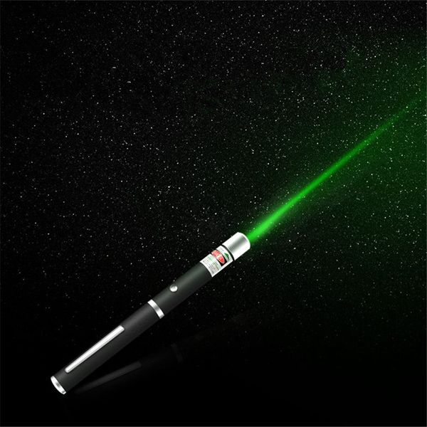 

5mw 532nm green light beam laser pointer pen sos mounting night hunting teaching lights pointers without package valentine's day gift