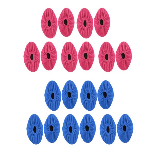 

10 pairs premium shoe covers waterproof washable reusable non slip overshoes