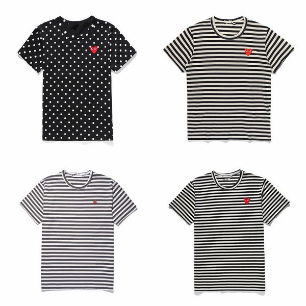 

Мужские дизайнерские футболки отрывается от красного сердца белые спортивные фу