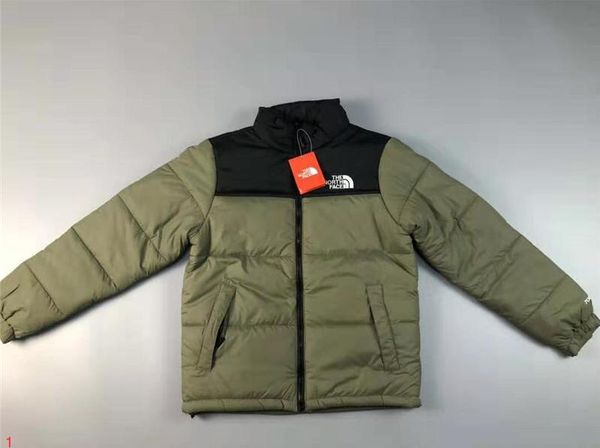 

Face north men jacket warm winter parka hooded parka down coat windbreaker warm jacket the face zipper thick jacket coat ji1, Black;brown