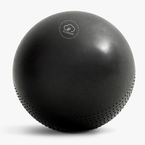 YUNMAI 65CM frente e verso à prova de explosão Yoga Ferramentas Bola Gym Fitness Balance Ball exercício mijiaYoupin - azul