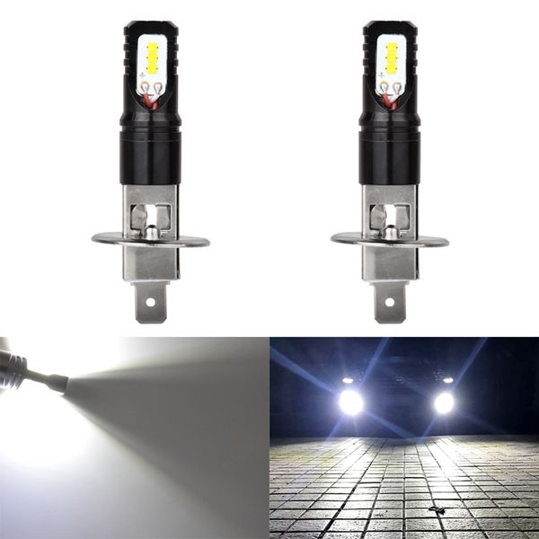 

katur 80w h1 led bulbs for cars daytime driving fog lights csp chip super bright 6000k white lighting high power h3 led lamp