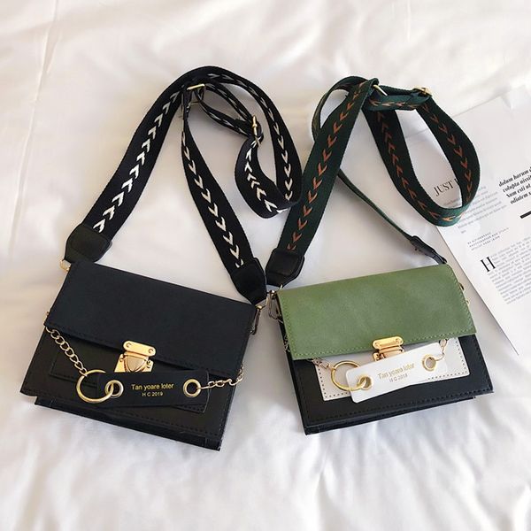 

classics women shouder bags matte contrast color messenger bag fashion ladies small square bag bolsas de mujer #xm5