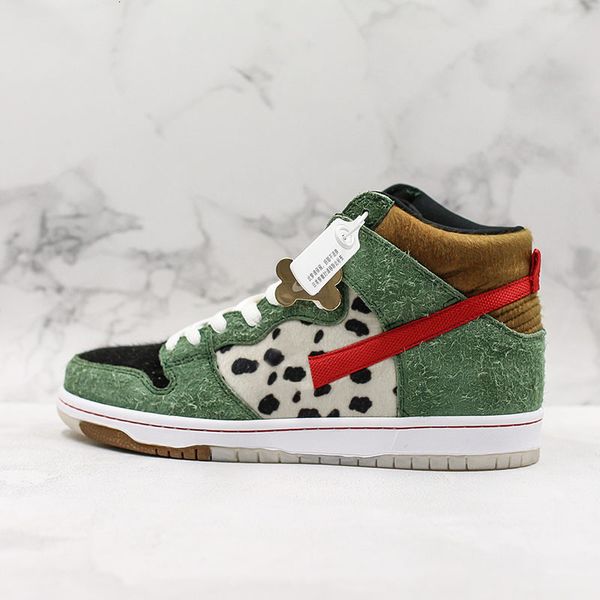 

новое прибытие sb dunk high dog walkerr скейт обувь мужские женские кроссовки luxury скольжению на модельер тренер 5.5-11