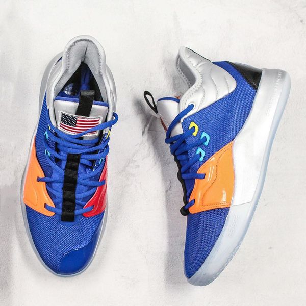 

new basketball shoes paul george pg 3 3s iii ts gs id ep palmdale pg3 starry blue orange sports sneakers trainers baskets chaussures