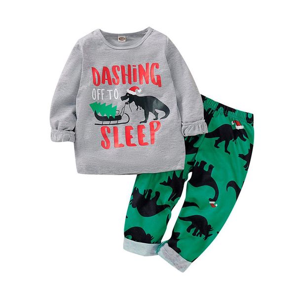 

boys clothes christmas long sleeve cartoon sweatshirt dinosaur pants new toddler kids cute baby boy outfits children's clothing, White