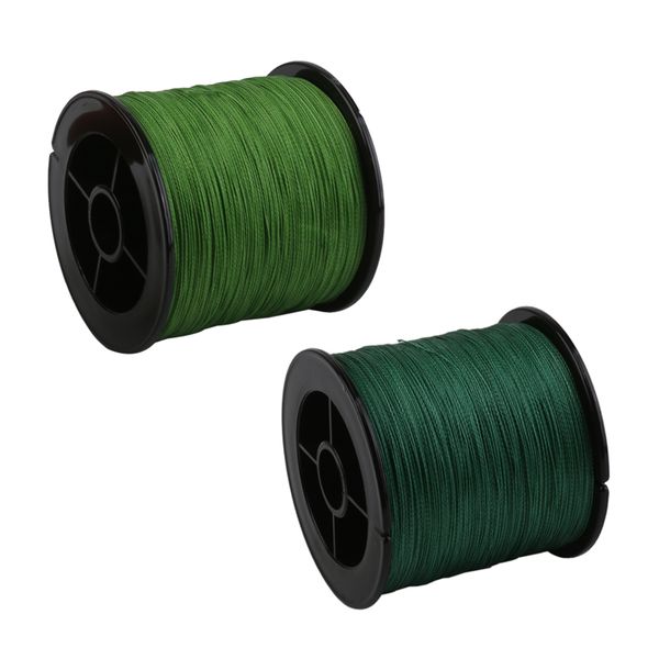 

2 pieces 100% brand new pe fishing braided line 2.5# 4# durable to use
