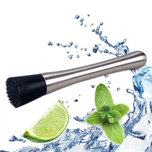 

stainless steel cocktail muddlers creative ice cube artifact bar supplie 2019 new arrival fashion