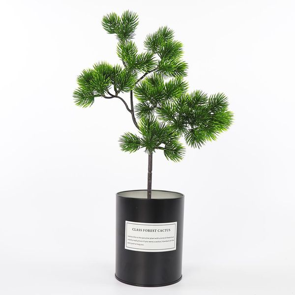 

1pc artificial guest-greeting pine tree plant home decorative bonsai ornament home decor