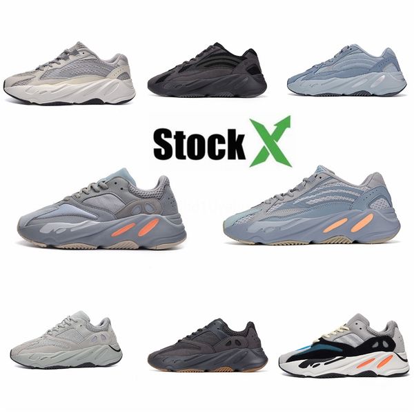 

kanye west 700 v3 azael alvah running shoes glow in the dark white mens trainers women fashion sport designer sneakers with box us 5-1#dsk26