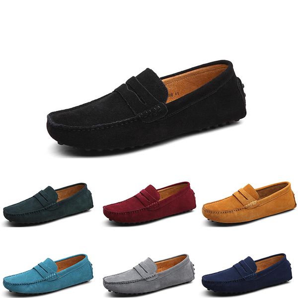 

2020 new men casual shoes espadrilles easy blue chestnut grey green mens trainer sneaker outdoor walking fast shipping, Black