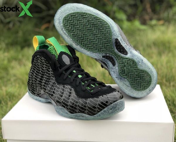 

2020 new foam one prm uo qs oregon ducks designer basketball shoes custom black yellow strike apple green silver fashion sneakers with box
